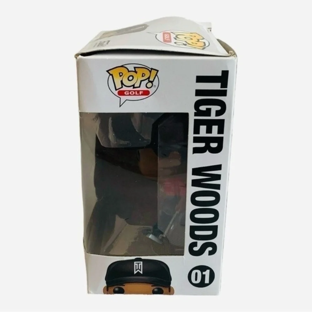 Funko Pop Golf Tiger Woods #01 NIB Limited Edition Vinyl Figure Collectible